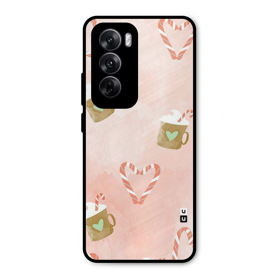Coffee And Candies Metal Back Case for Oppo Reno12