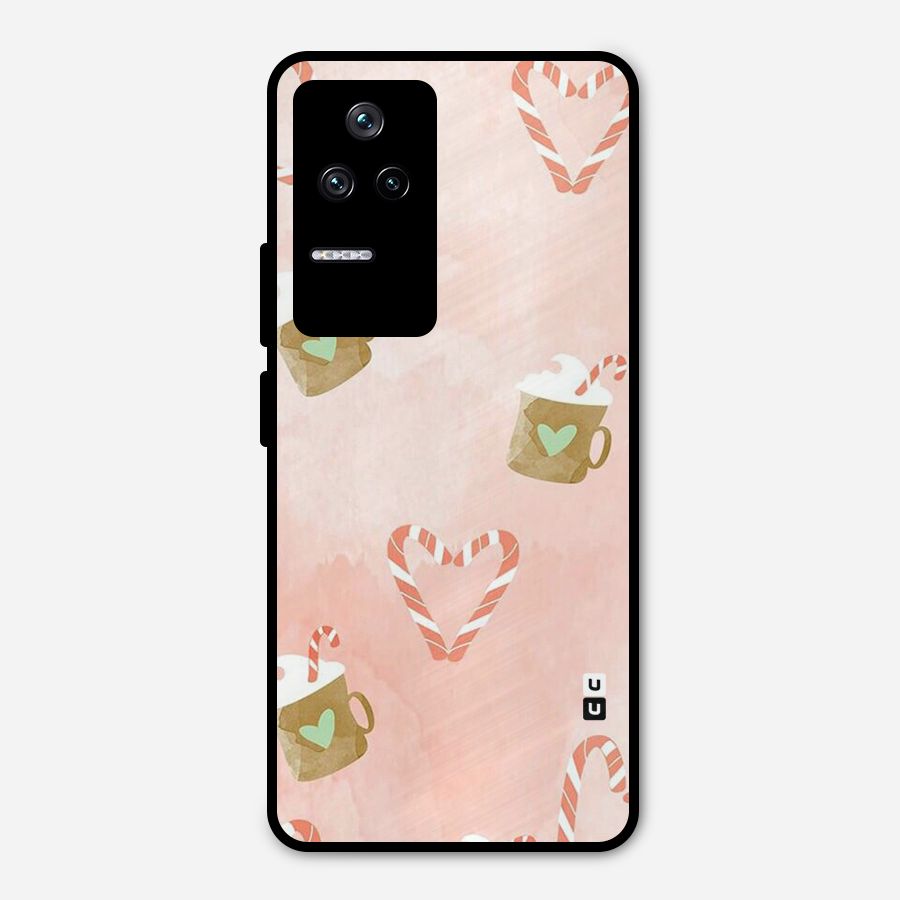 Coffee And Candies Metal Back Case for Poco F4 5G