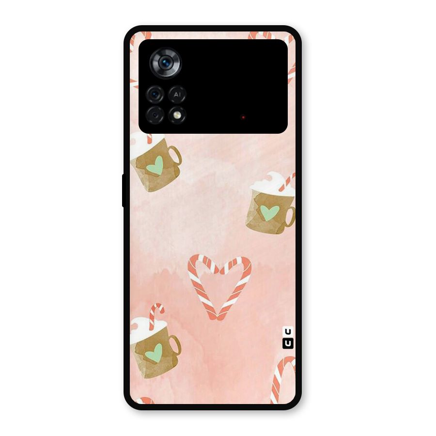 Coffee And Candies Metal Back Case for Poco X4 Pro 5G