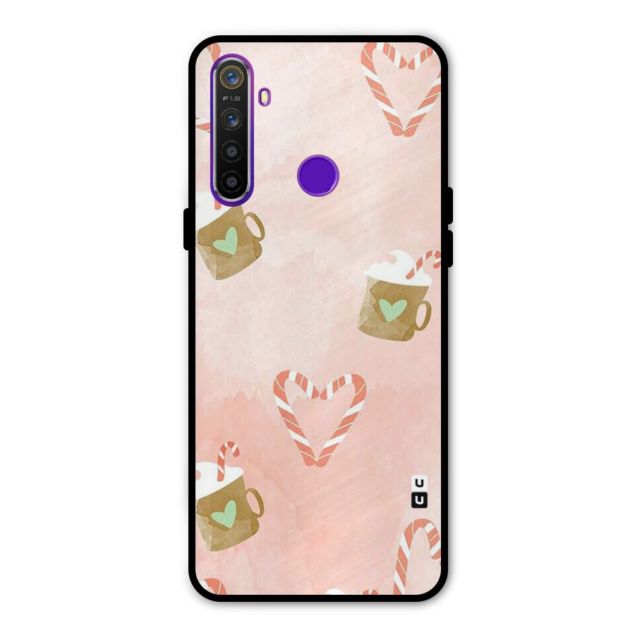 Coffee And Candies Metal Back Case for Realme Narzo 10