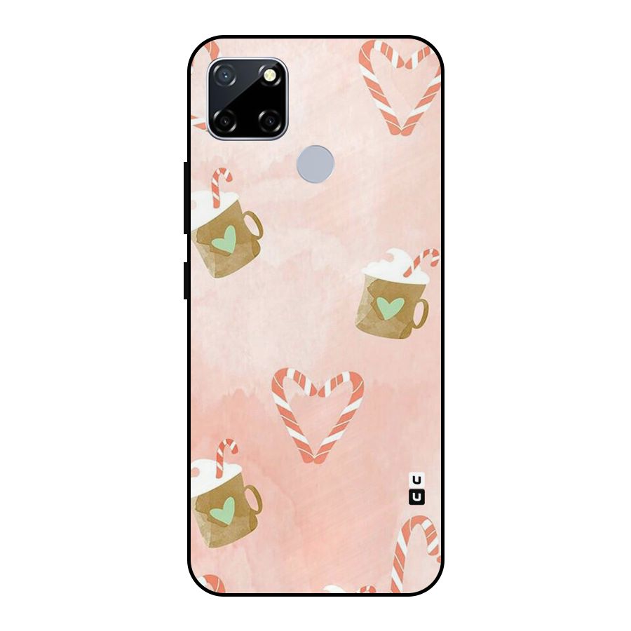 Coffee And Candies Metal Back Case for Realme Narzo 20
