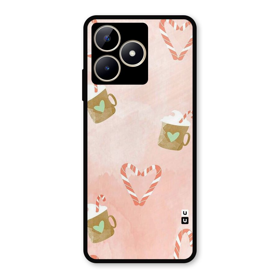 Coffee And Candies Metal Back Case for Realme Narzo N53