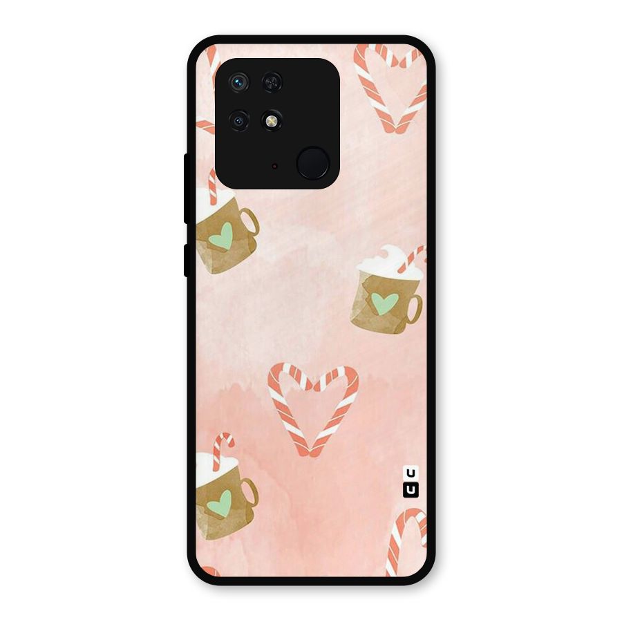 Coffee And Candies Metal Back Case for Redmi 10