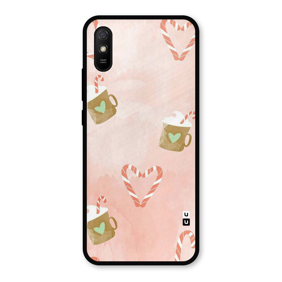Coffee And Candies Metal Back Case for Redmi 9a