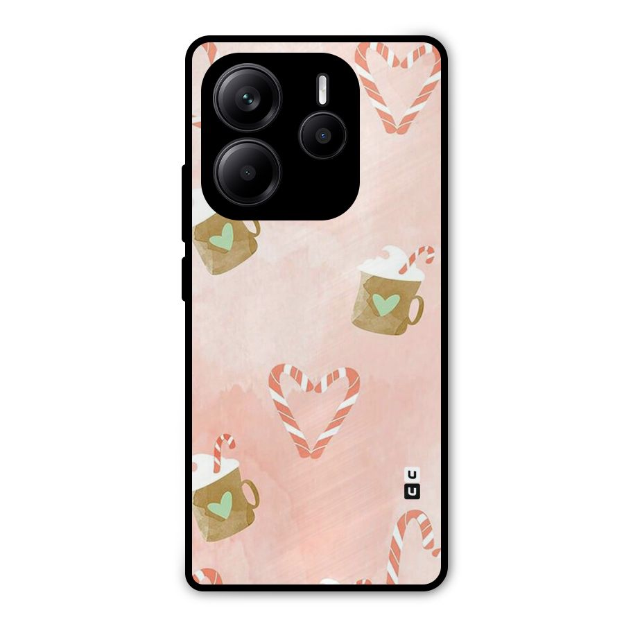 Coffee And Candies Metal Back Case for Redmi Note 14 5G