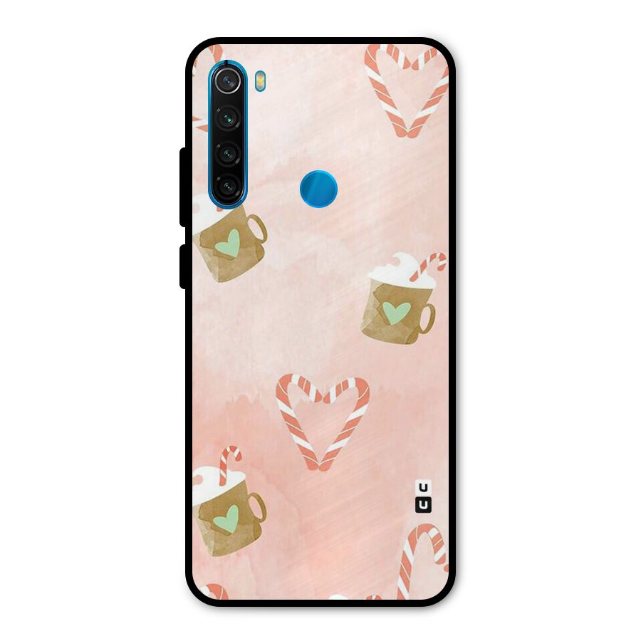 Coffee And Candies Metal Back Case for Redmi Note 8