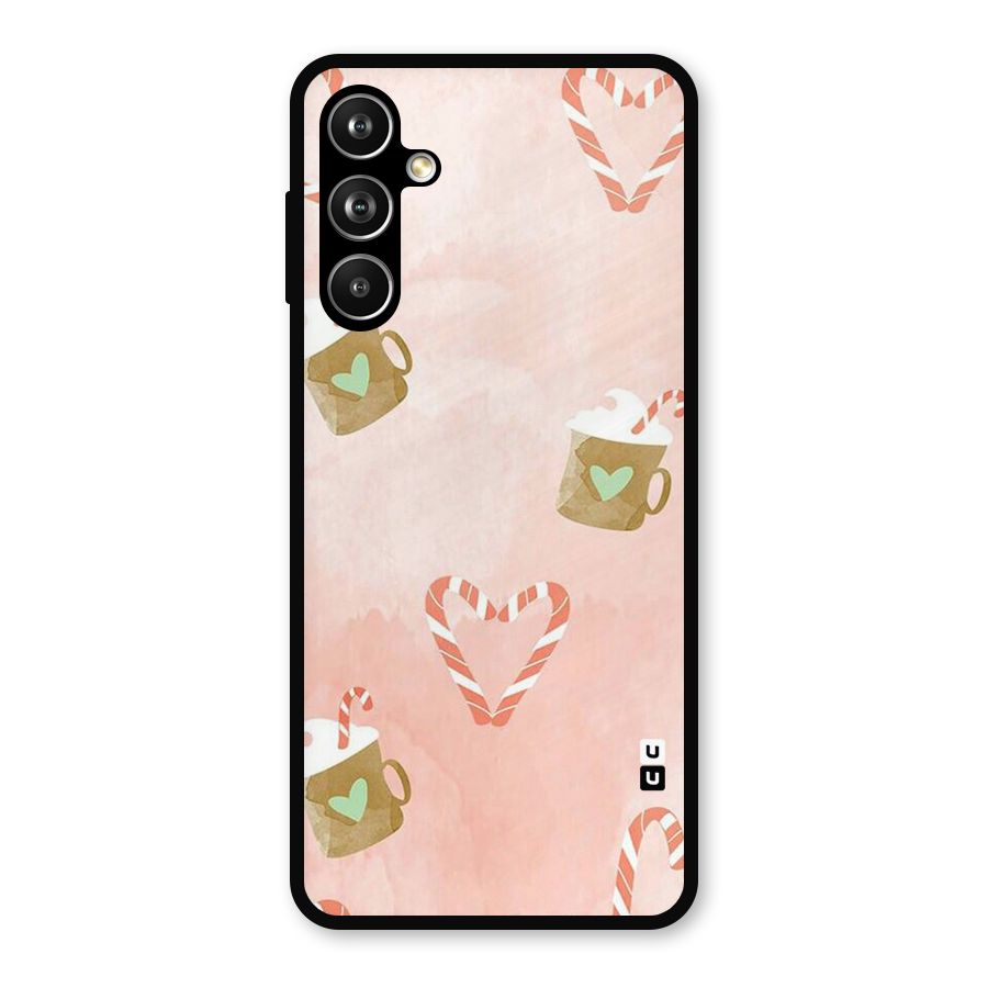Coffee And Candies Metal Back Case for Samsung Galaxy M54