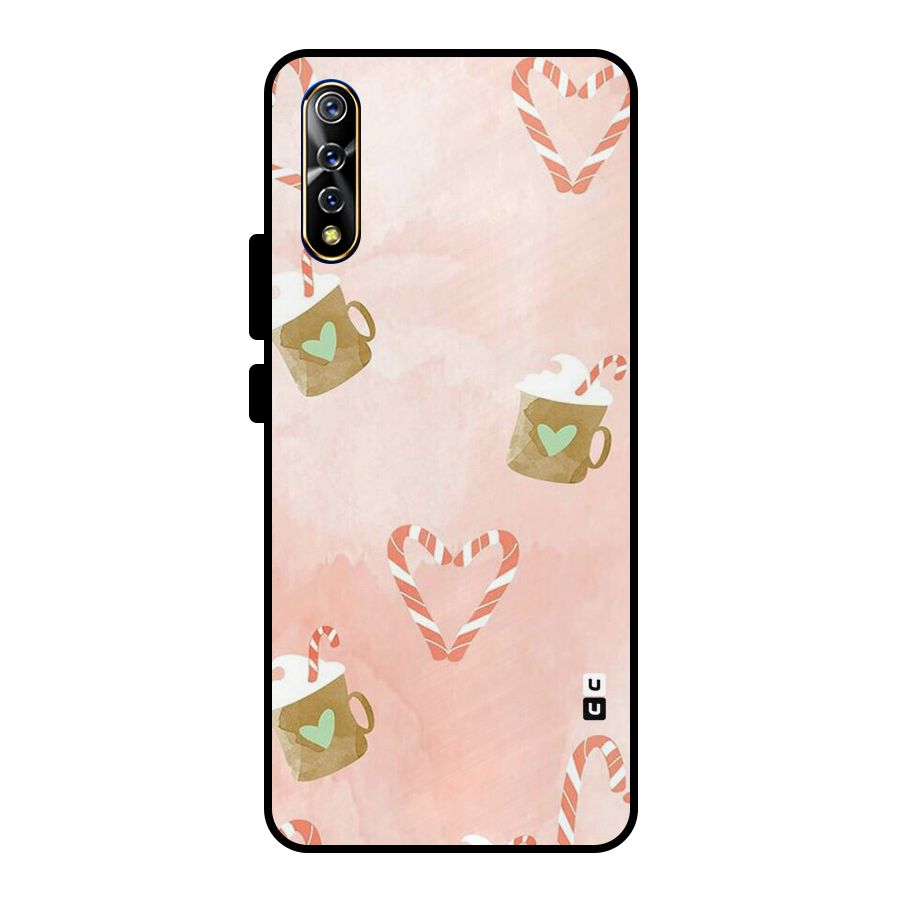 Coffee And Candies Metal Back Case for Vivo S1