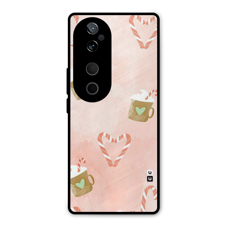 Coffee And Candies Metal Back Case for Vivo T3 Ultra
