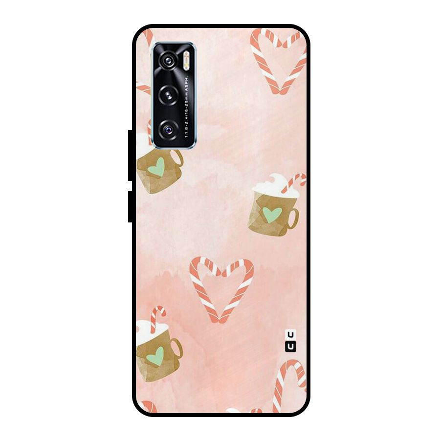 Coffee And Candies Metal Back Case for Vivo V20 SE