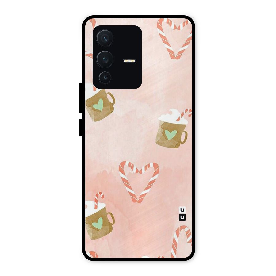 Coffee And Candies Metal Back Case for Vivo V23 5G