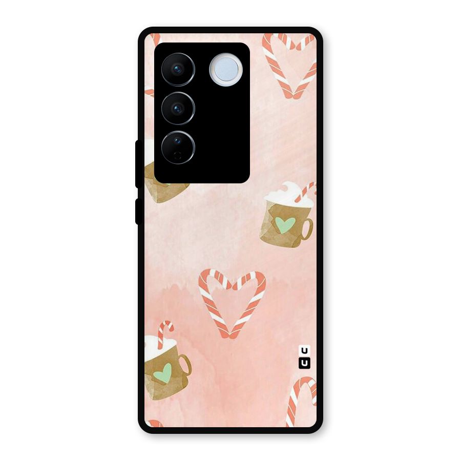 Coffee And Candies Metal Back Case for Vivo V27