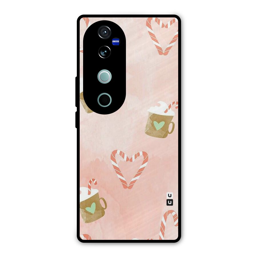 Coffee And Candies Metal Back Case for Vivo V40