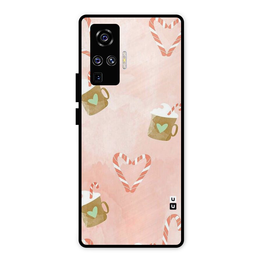 Coffee And Candies Metal Back Case for Vivo X50 Pro