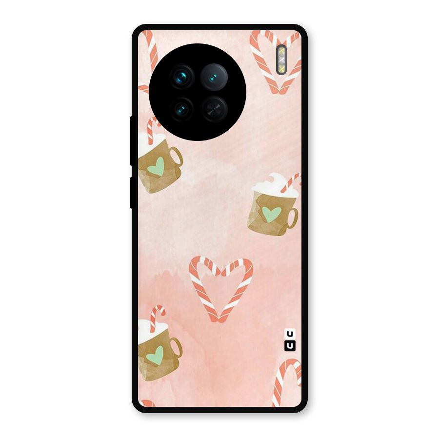 Coffee And Candies Metal Back Case for Vivo X90