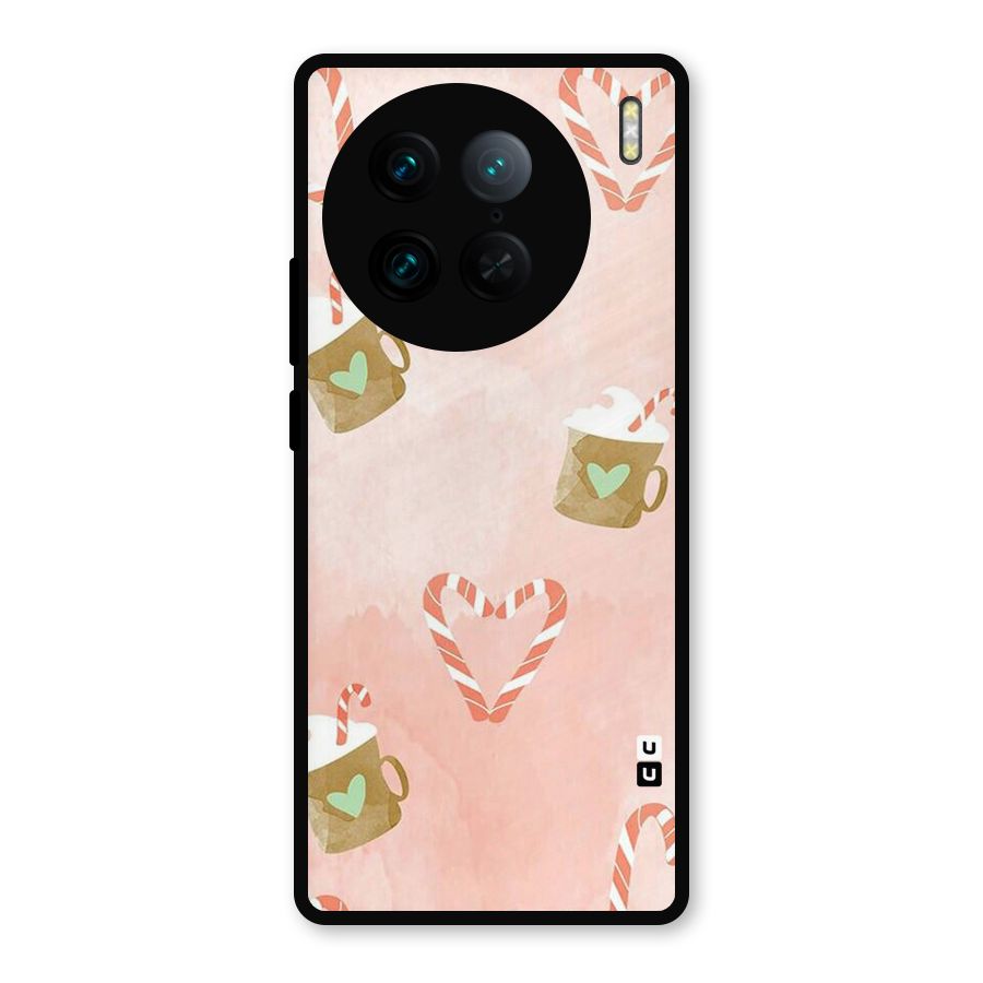 Coffee And Candies Metal Back Case for Vivo X90 Pro