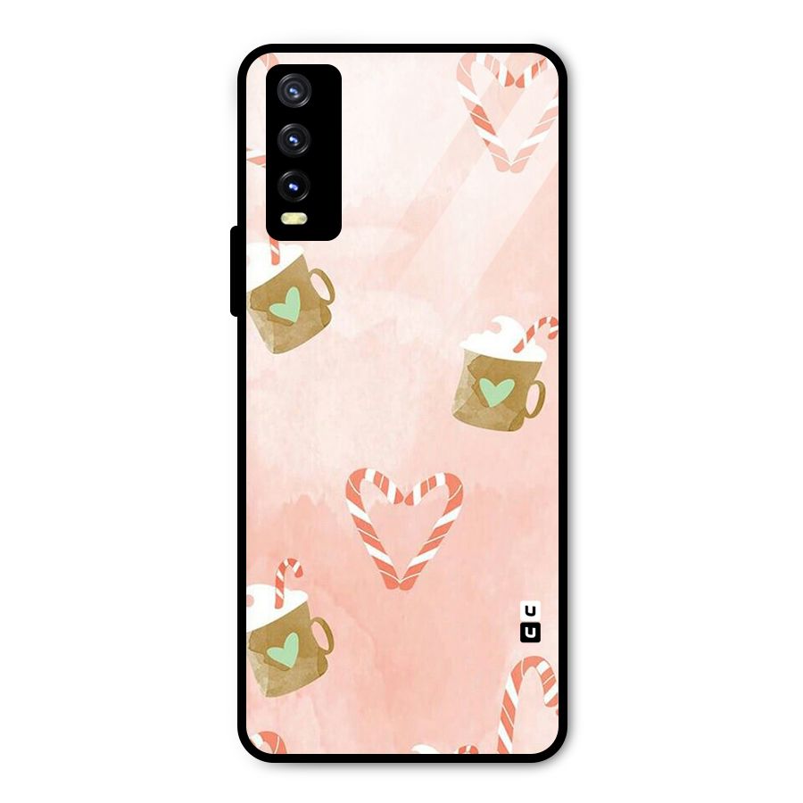 Coffee And Candies Metal Back Case for Vivo Y20 2021