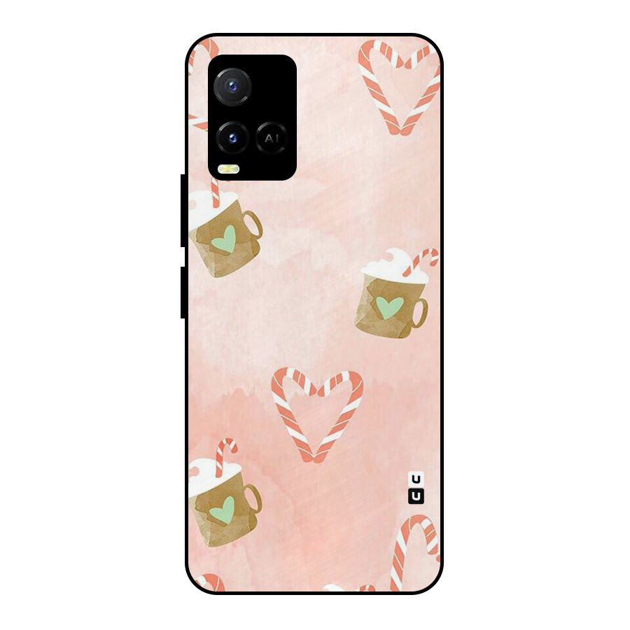 Coffee And Candies Metal Back Case for Vivo Y21