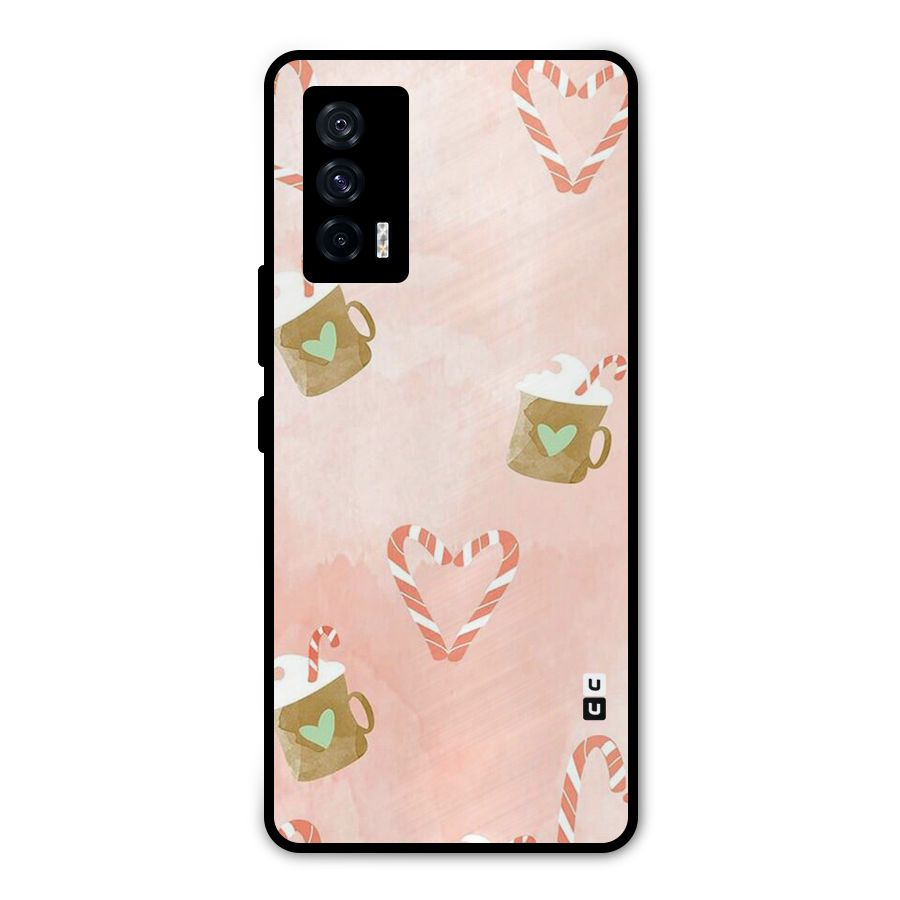 Coffee And Candies Metal Back Case for iQOO 7 5G