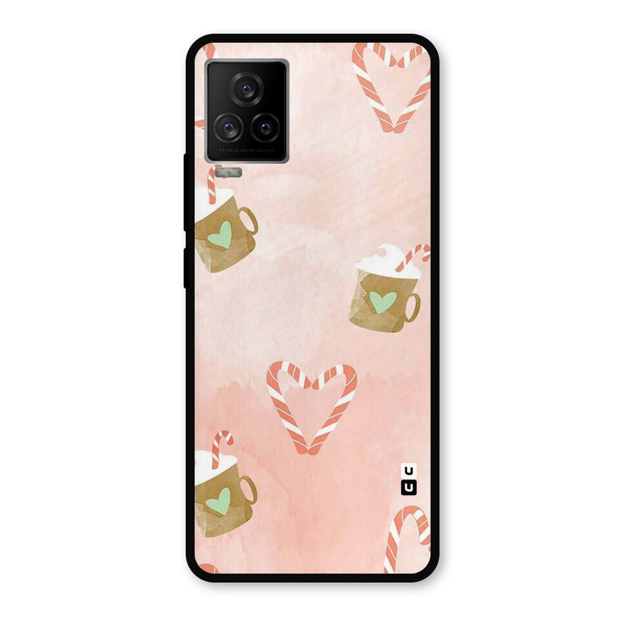 Coffee And Candies Metal Back Case for iQOO 7 Legend 5G