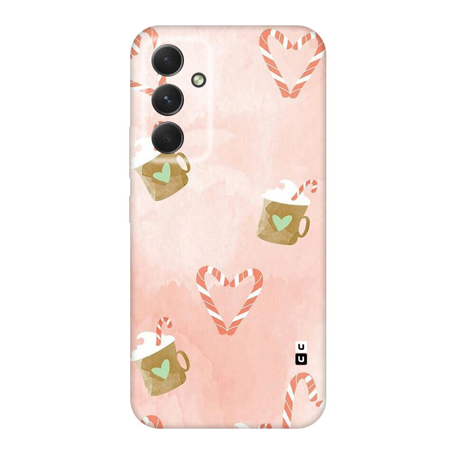 Coffee And Candies Original Polycarbonate Back Case for Galaxy A54