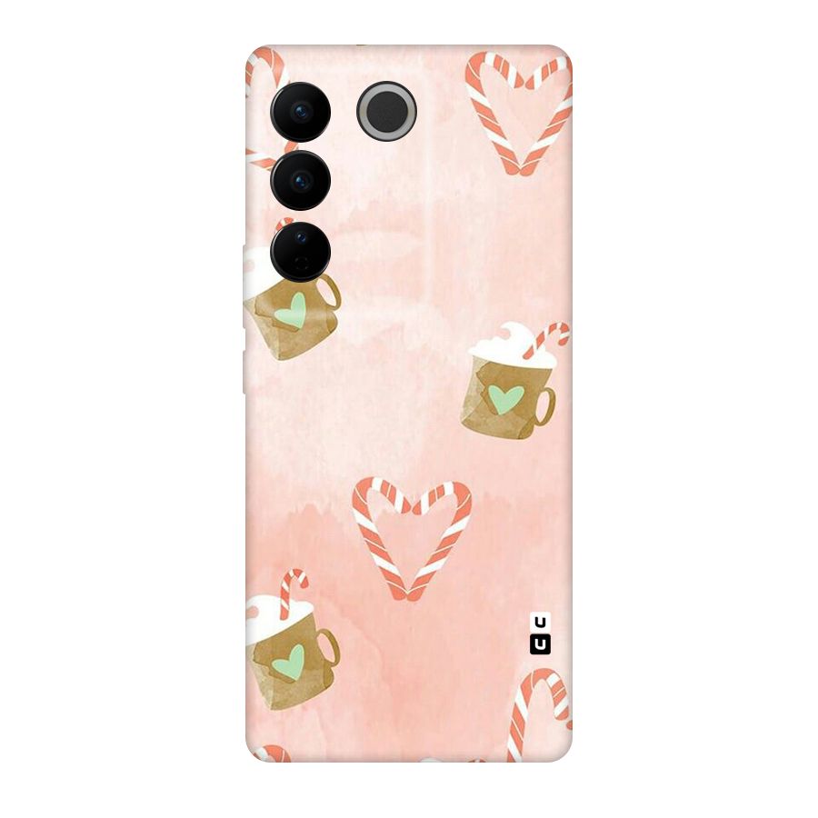 Coffee And Candies Original Polycarbonate Back Case for Vivo V27