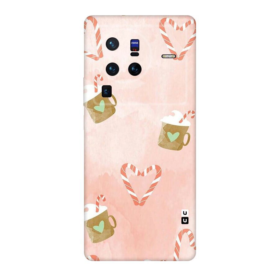 Coffee And Candies Original Polycarbonate Back Case for Vivo X80