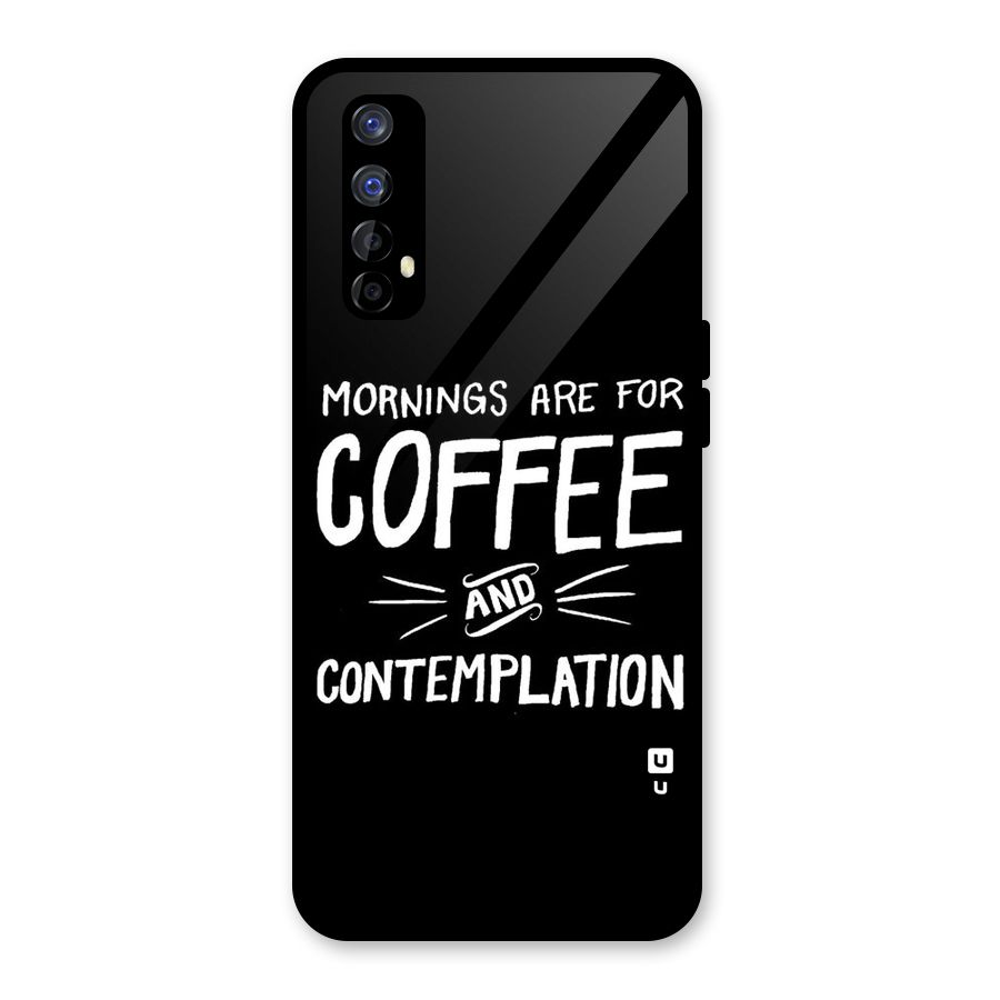 Coffee And Contemplation Glass Back Case for Realme Narzo 20 Pro