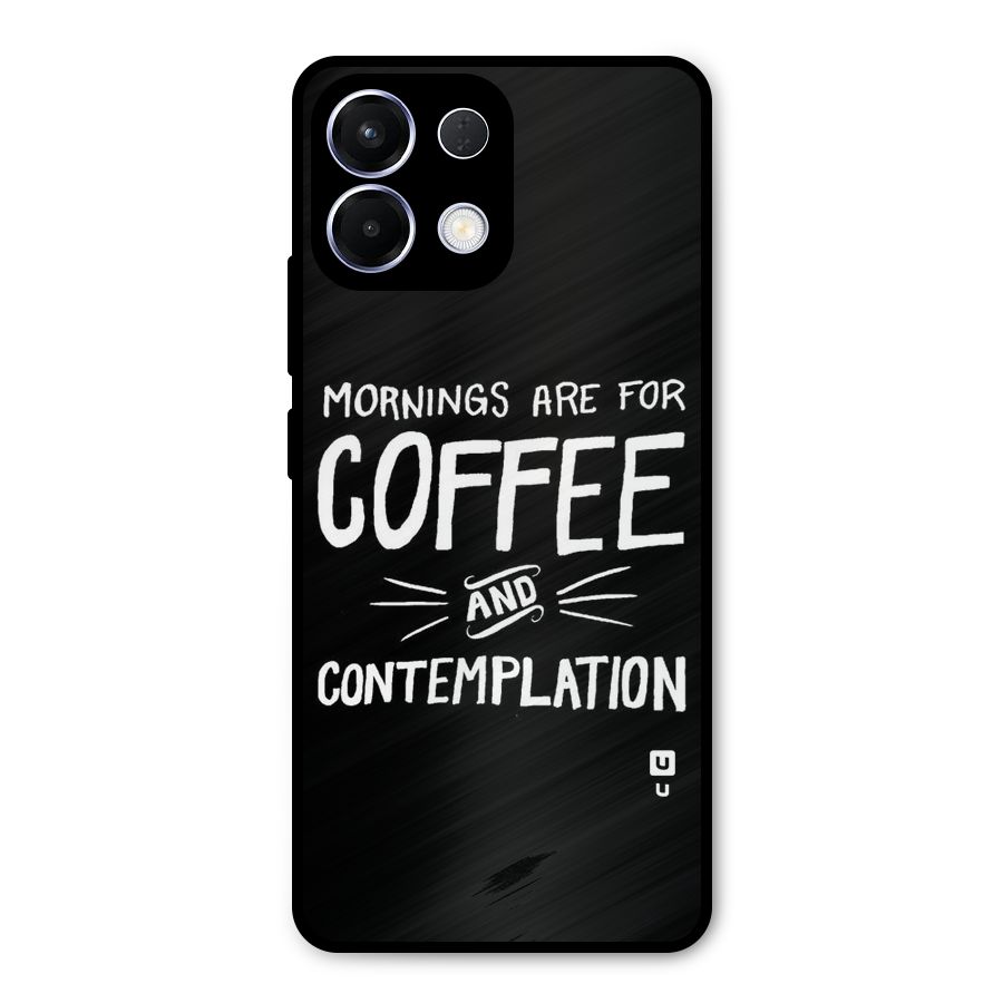 Coffee And Contemplation Metal Back Case for Oppo K13