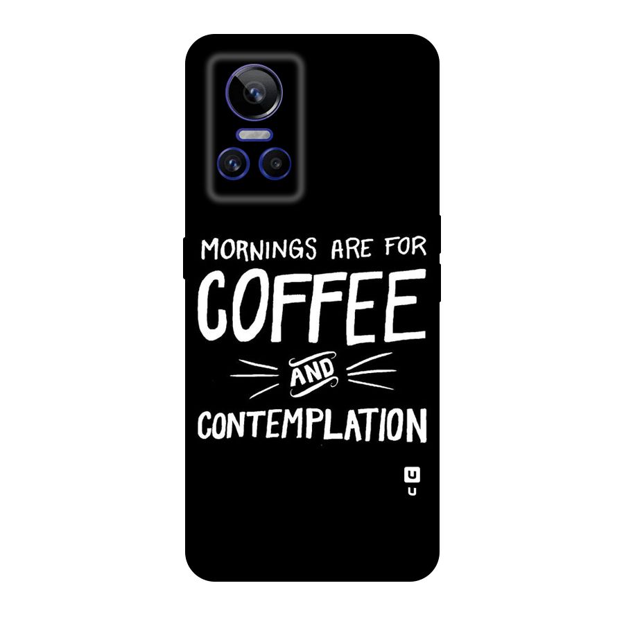Coffee And Contemplation Original Polycarbonate Back Case for Realme GT Neo 3