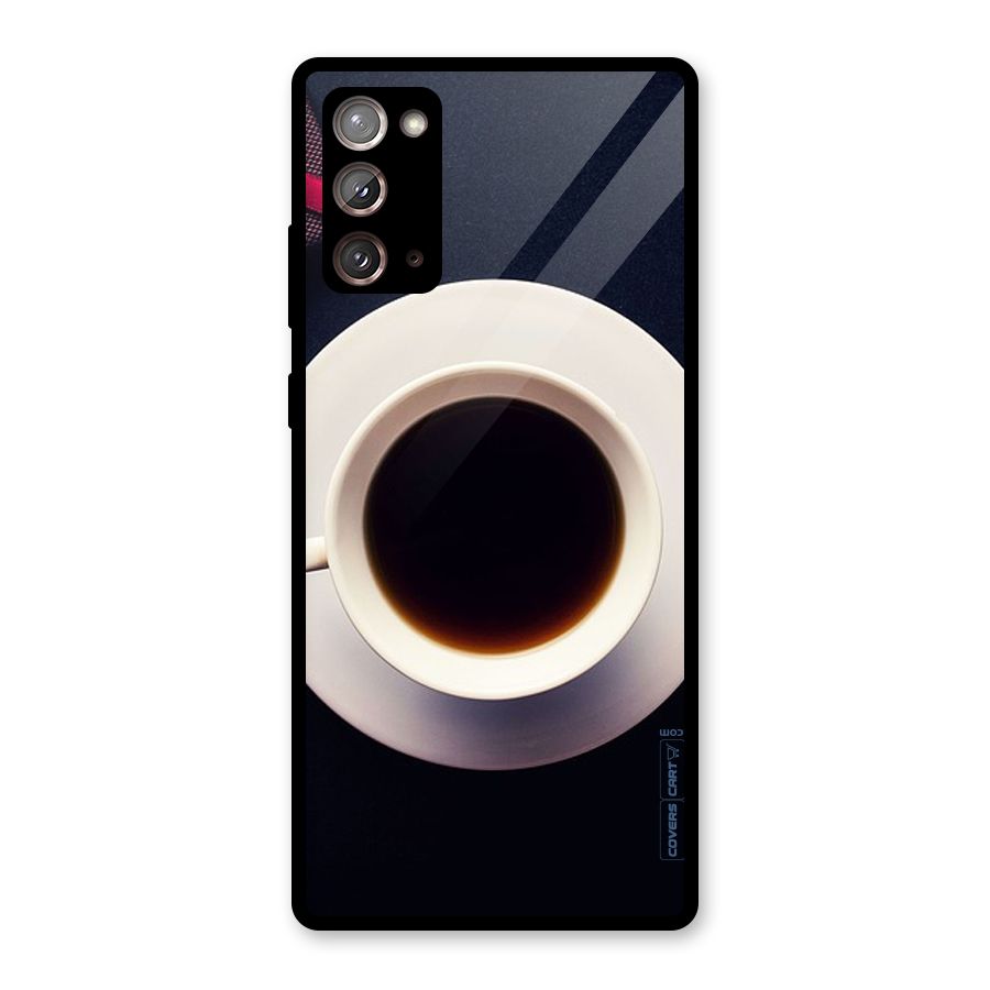 Coffee And Cookies Glass Back Case for Galaxy Note 20