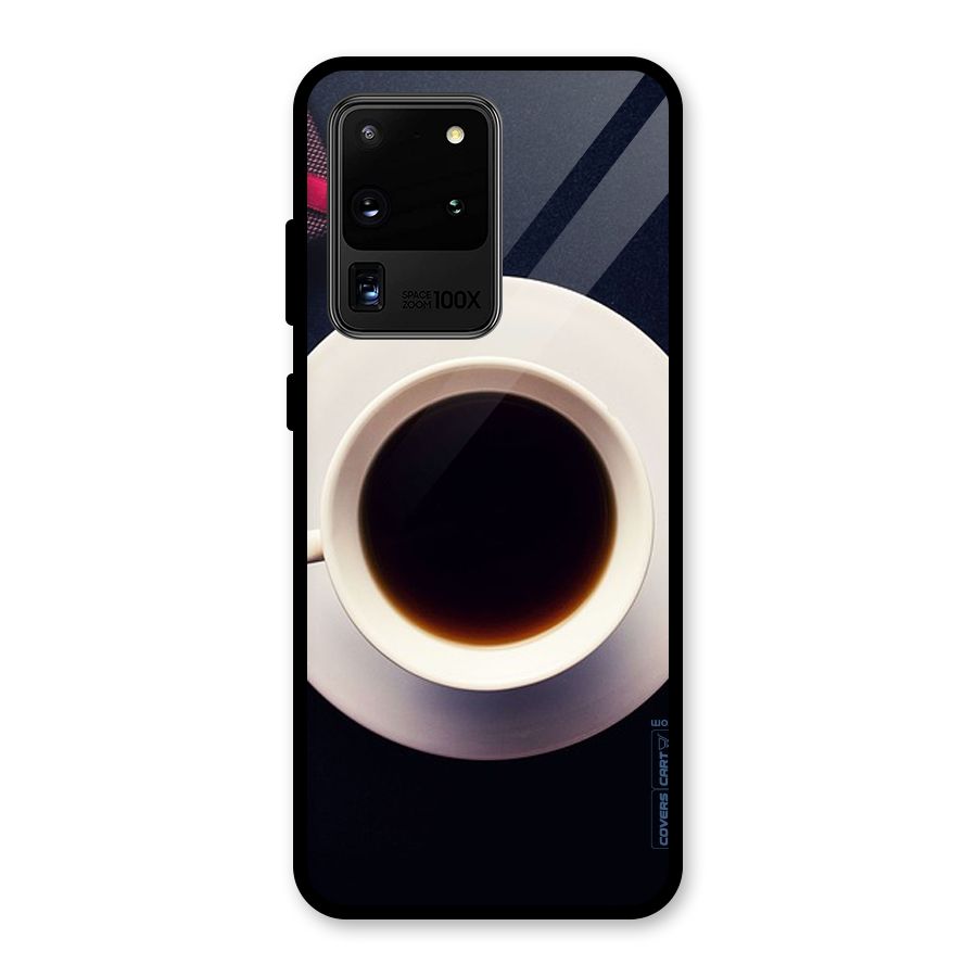Coffee And Cookies Glass Back Case for Galaxy S20 Ultra