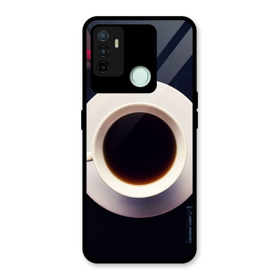 Coffee And Cookies Glass Back Case for Oppo A53