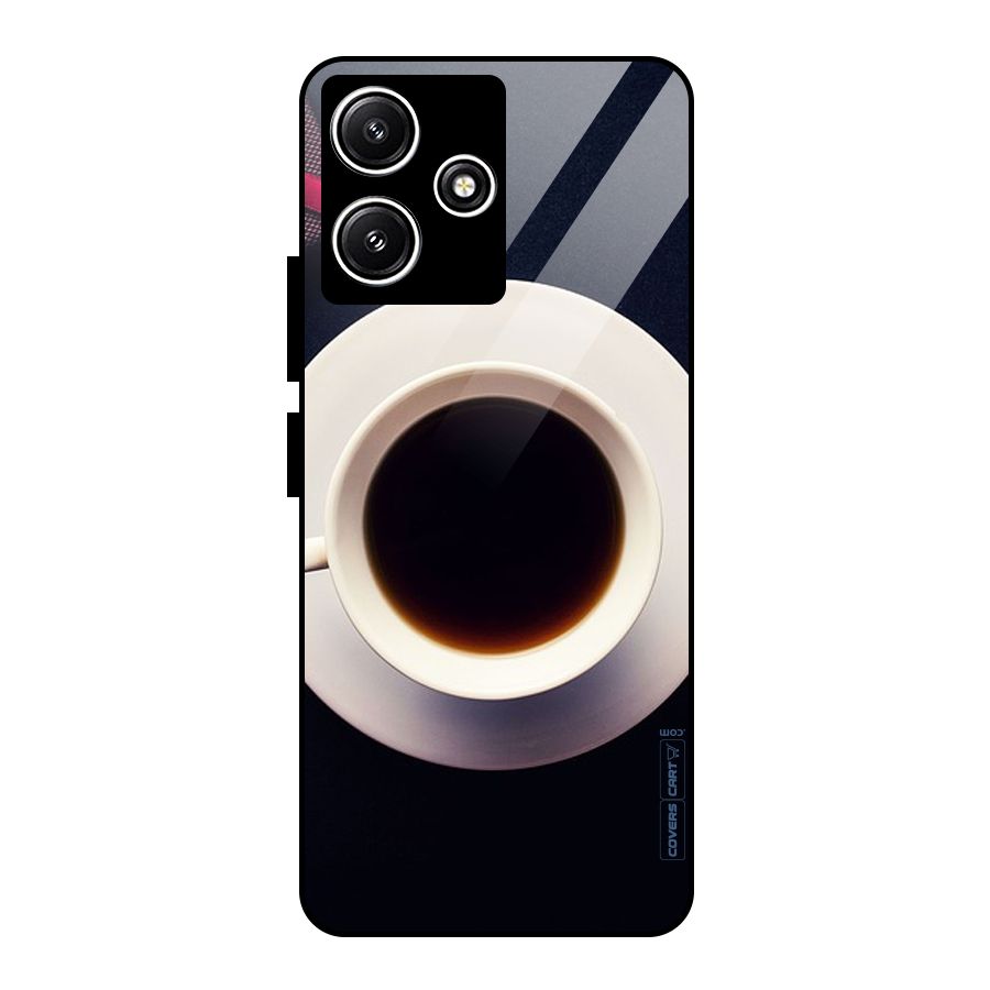 Coffee And Cookies Glass Back Case for Poco M6 Pro