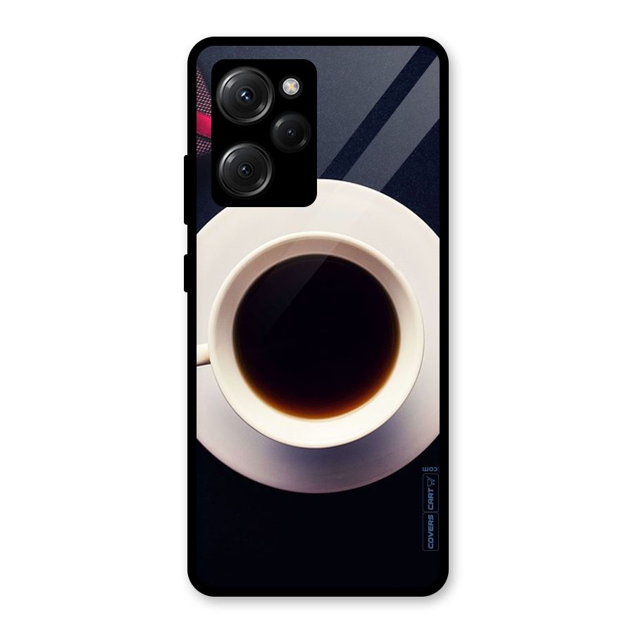 Coffee And Cookies Glass Back Case for Poco X5 Pro