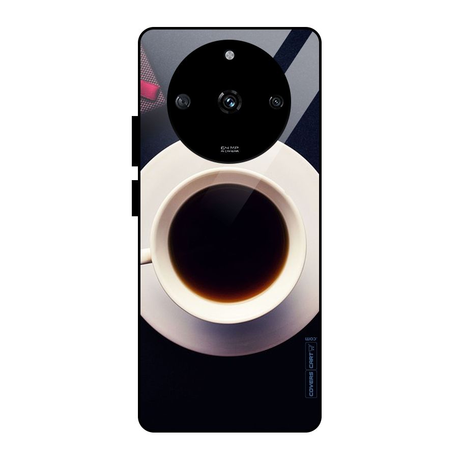 Coffee And Cookies Glass Back Case for Realme Narzo 60 5G