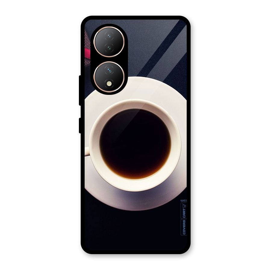 Coffee And Cookies Glass Back Case for Vivo Y100A
