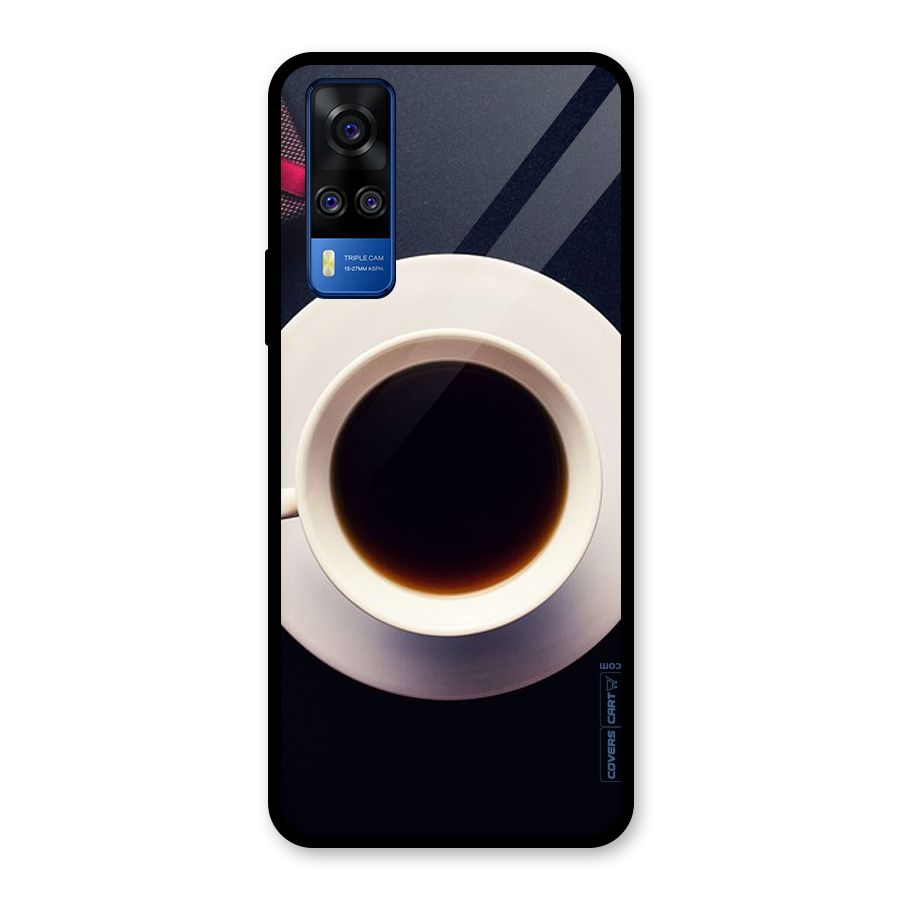 Coffee And Cookies Glass Back Case for Vivo Y31
