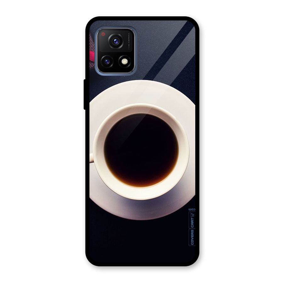 Coffee And Cookies Glass Back Case for Vivo Y72 5G