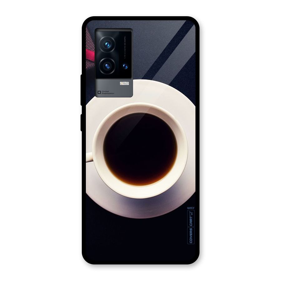 Coffee And Cookies Glass Back Case for iQOO 9 5G