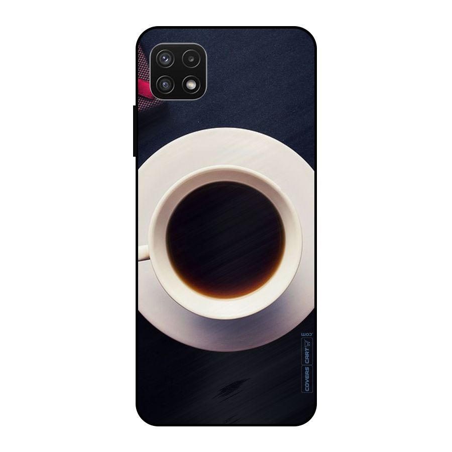 Coffee And Cookies Metal Back Case for Galaxy A22 5G