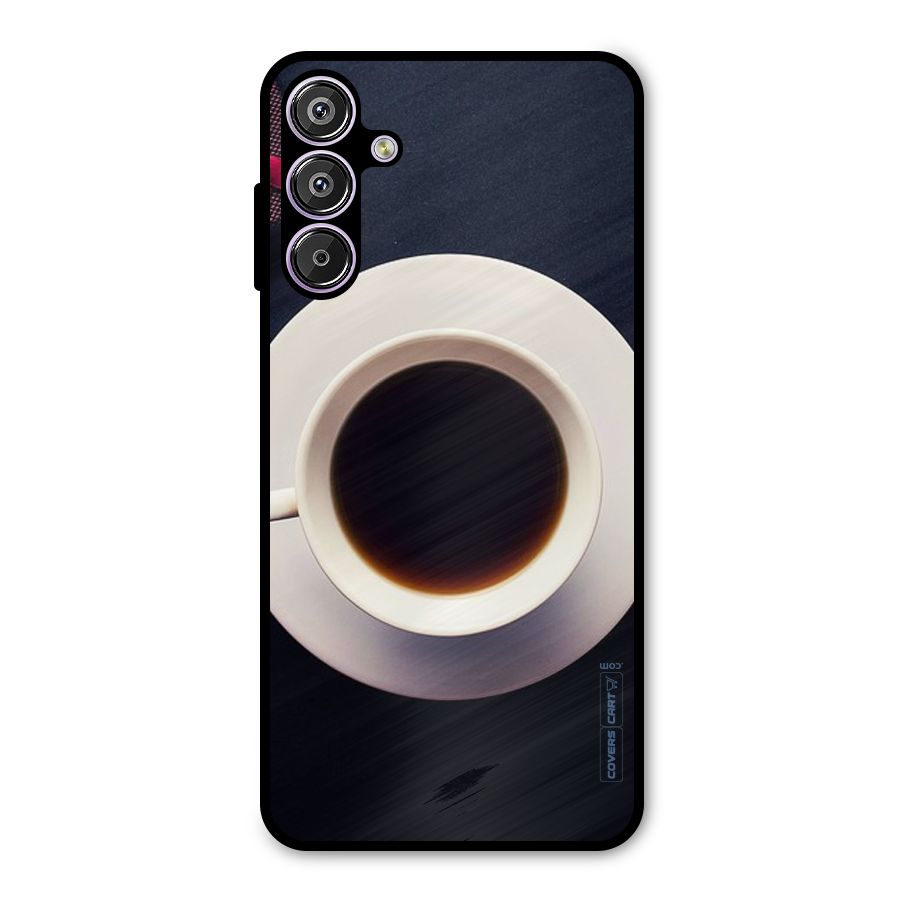 Coffee And Cookies Metal Back Case for Galaxy F15