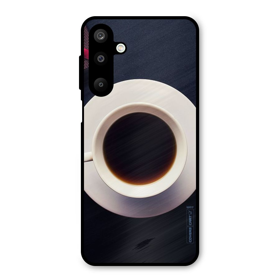 Coffee And Cookies Metal Back Case for Galaxy M16