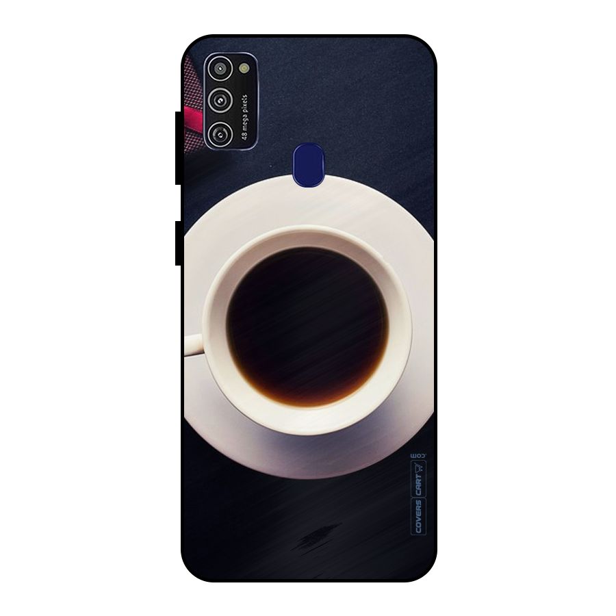Coffee And Cookies Metal Back Case for Galaxy M21