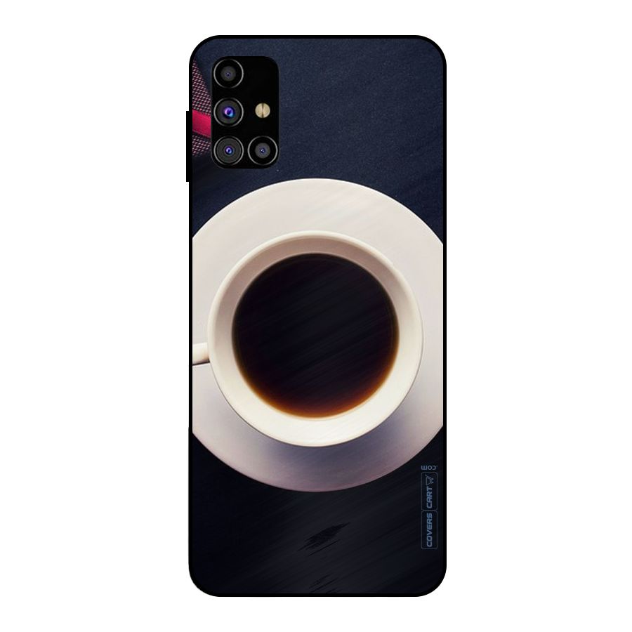 Coffee And Cookies Metal Back Case for Galaxy M31s