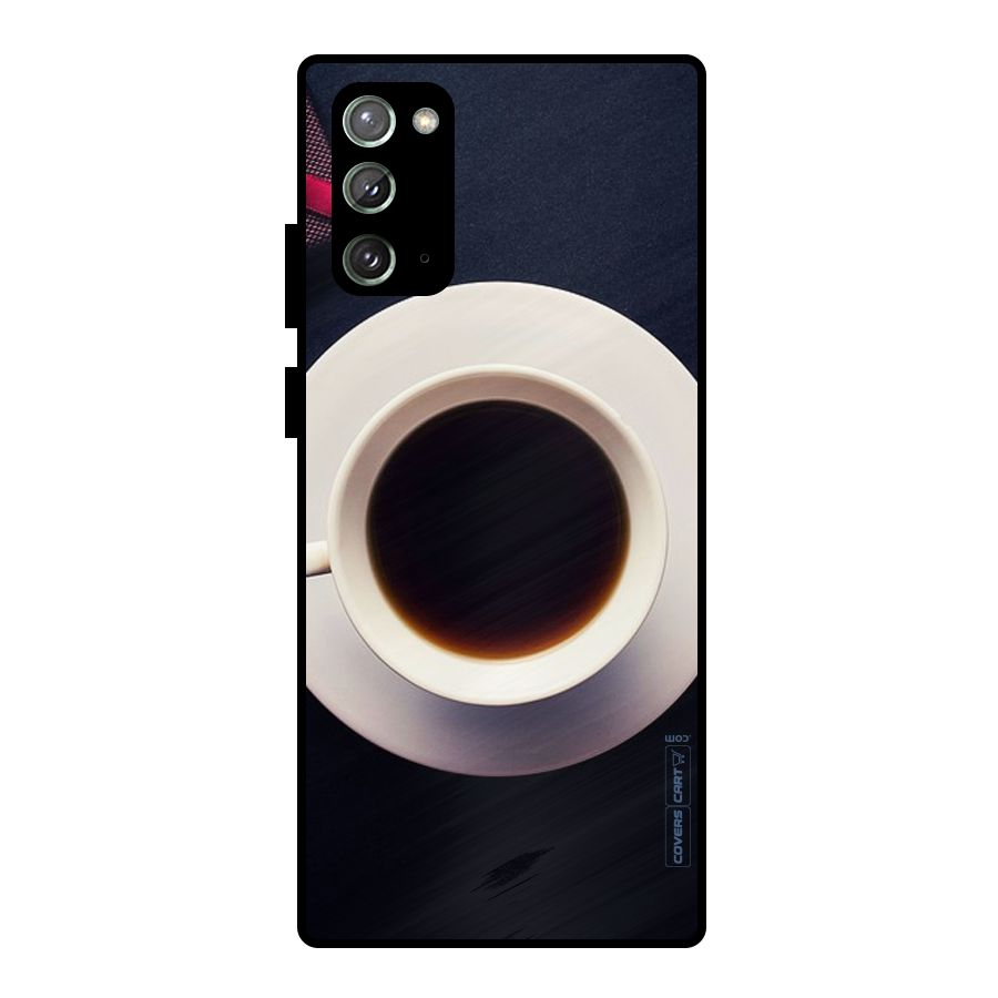 Coffee And Cookies Metal Back Case for Galaxy Note 20