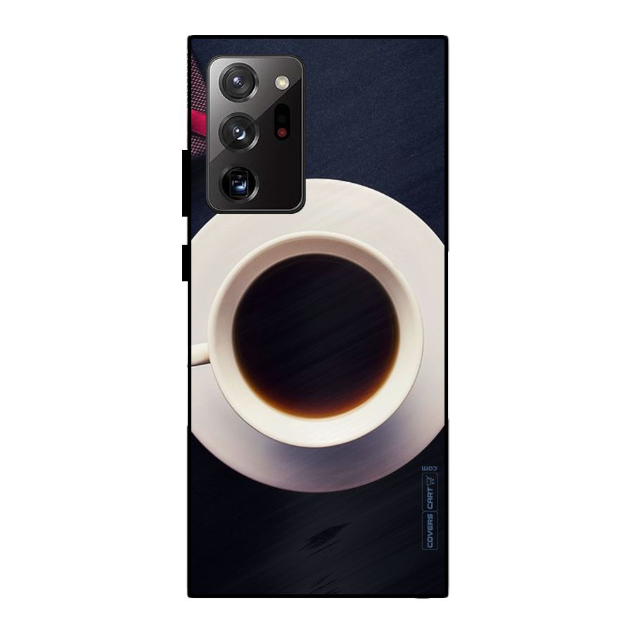 Coffee And Cookies Metal Back Case for Galaxy Note 20 Ultra