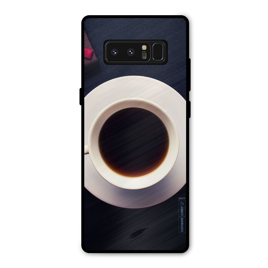 Coffee And Cookies Metal Back Case for Galaxy Note 8