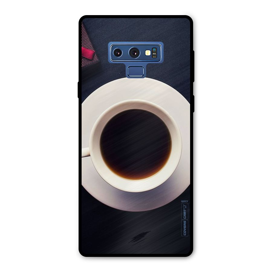 Coffee And Cookies Metal Back Case for Galaxy Note 9