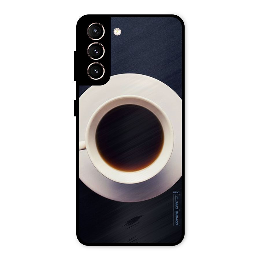 Coffee And Cookies Metal Back Case for Galaxy S21 5G